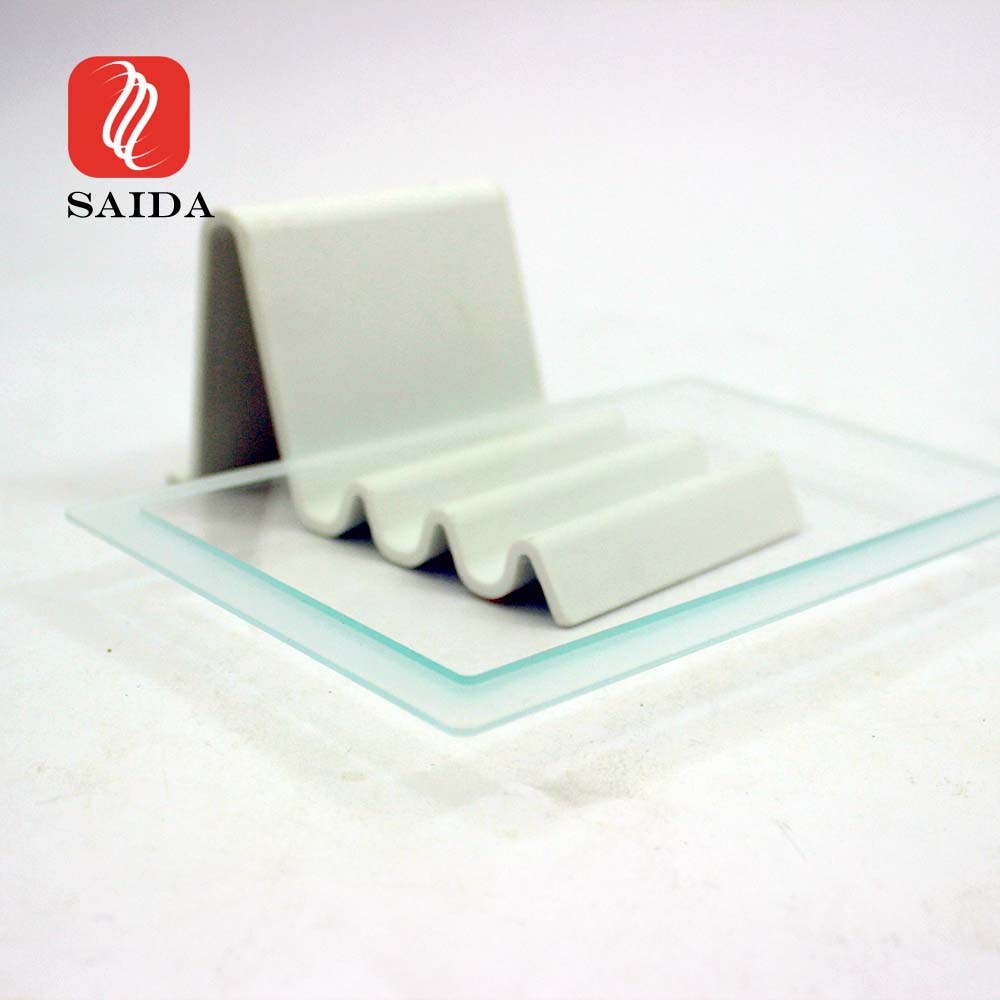 China 4mm Square Sight Step Tempered Glass For Led Lighting Cover Factory And Suppliers Saida 0118